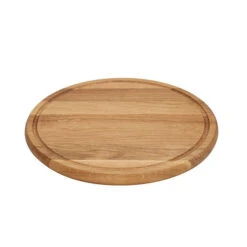 Planche à Pizza Avec Rigole En Chêne 35cm 11 Planche à Pizza Avec Rigole En Chêne 35cm -Le Brasero Magique Boutique planche a pizza wood4 epais dia 35cm avec rigole 1