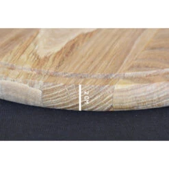 Planche à Pizza Avec Rigole En Chêne 35cm 13 Planche à Pizza Avec Rigole En Chêne 35cm -Le Brasero Magique Boutique planche a pizza wood4 epais dia 35cm avec rigole 3