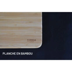 Planche à Découper En Bambou 34,5 X 16 Cm -Le Brasero Magique Boutique planche bambou bahamas 345 x 16 cm 1 4