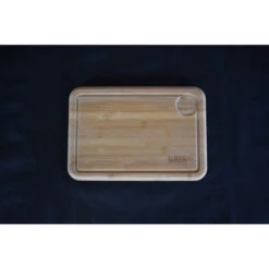 Planche à Découper Avec Rigole En Bambou 35 X 24 Cm 10 Planche à Découper Avec Rigole En Bambou 35 X 24 Cm -Le Brasero Magique Boutique planche bambou rect 350x240x30 1