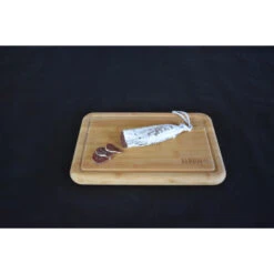 Planche à Découper Avec Rigole En Bambou 35 X 24 Cm 13 Planche à Découper Avec Rigole En Bambou 35 X 24 Cm -Le Brasero Magique Boutique planche bambou rect 350x240x30 4