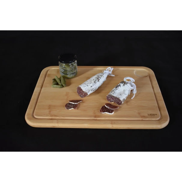 Planche à Découper Avec Rigole En Bambou 45 X 32 Cm 8 Planche à Découper Avec Rigole En Bambou 45 X 32 Cm – Image 6