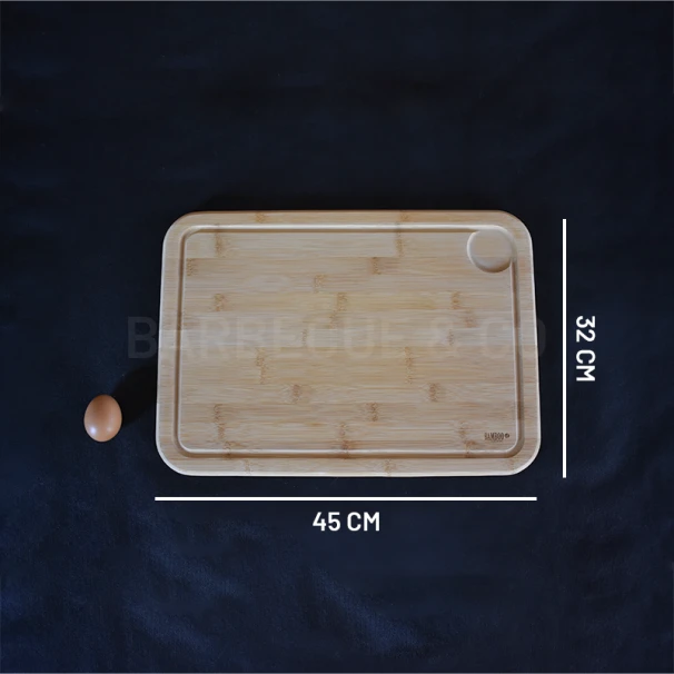 Planche à Découper Avec Rigole En Bambou 45 X 32 Cm 3 Planche à Découper Avec Rigole En Bambou 45 X 32 Cm