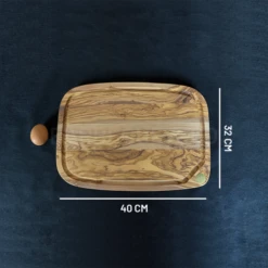 Planche à Découper En Olivier 40 X 32 Cm