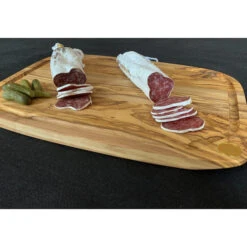 Planche à Découper En Olivier 40 X 32 Cm -Le Brasero Magique Boutique planche nerro olivier gde 40x32x19cm 3