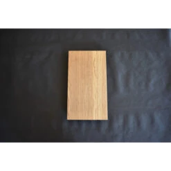 Plateau épais En Chêne Foncé 21 X 37.5 Cm -Le Brasero Magique Boutique planche plateau epaisse bois fonce 21x375 raumgestalt 2