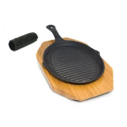 Plat à Fajitas Broil King En Fonte -Le Brasero Magique Boutique plat a fajitas en fonte broil king 2