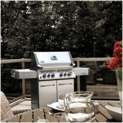 Napoleon Barbecue Gaz Naturel Napoléon Prestige 500 SIBPSS 6 Brûleurs -Le Brasero Magique Boutique prestige 500 infrarouge inox gaz naturel 1