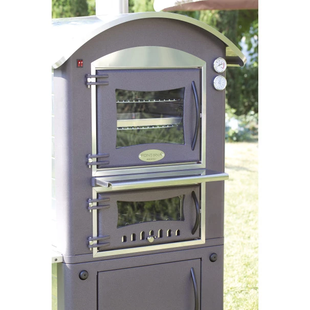 Four à Pizza à Bois Fontana Divino Sur Chariot 6 Four à Pizza à Bois Fontana Divino Sur Chariot – Image 4