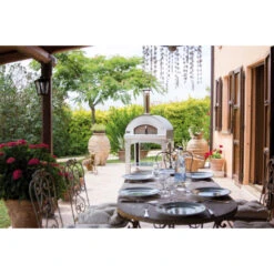 Four à Pizza à Bois Fontana Margherita Rouge Sur Chariot 19 Four à Pizza à Bois Fontana Margherita Rouge Sur Chariot -Le Brasero Magique Boutique product 5