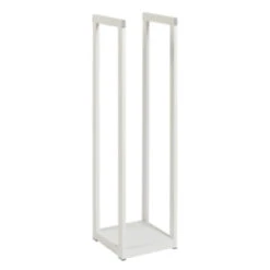 Porte Bûches Klub Blanc Mat -Le Brasero Magique Boutique range buches dixneuf klub blanc mat 2