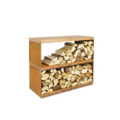 Rangement Bois OFYR Corten 45 X 100 X 88 Cm