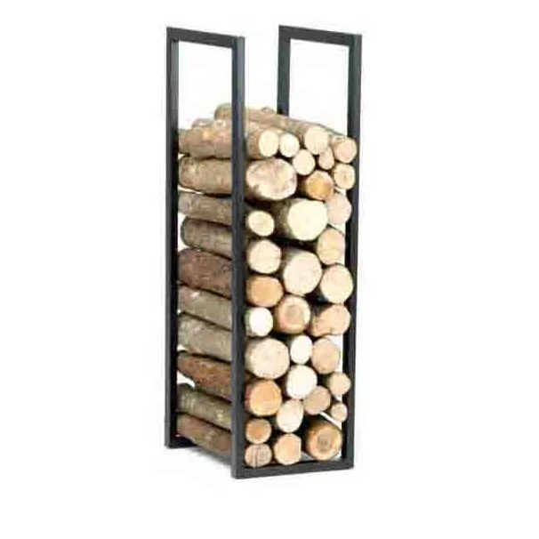 Range Bois 100 X 32 X 40 Cm Gris 3 Range Bois 100 X 32 X 40 Cm Gris