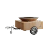 Remorque Pour Braséro XL OFYR Trailer Acier Corten -Le Brasero Magique Boutique remorque trailer ofyr corten xl
