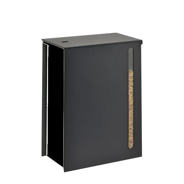 Réservoir à Pellets Cargo Noir 45kg 3 Réservoir à Pellets Cargo Noir 45kg