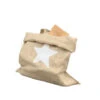 Sac à Bûches En Jute Motif étoile Blanche -Le Brasero Magique Boutique sac a buches esprit en jute etoile blanche 75x100 1