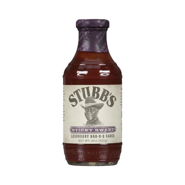 Sauce Barbecue Stubb's Sticky Sweet 530ml 3 Sauce Barbecue Stubb's Sticky Sweet 530ml