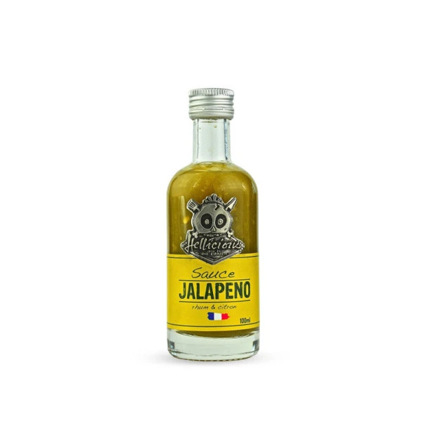 Sauce Piquante Jalapeno Rhum Citron Hellicious 100ml 3 Sauce Piquante Jalapeno Rhum Citron Hellicious 100ml