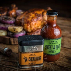 Sauce Barbecue Traeger Sweet & Heat 470ml -Le Brasero Magique Boutique sauce traeger sweet heat 470ml 1