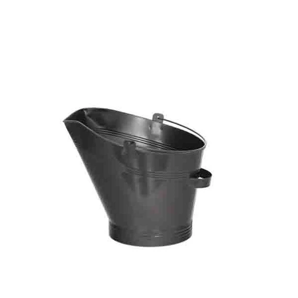 Seau à Cendres Cheminée Le Marquier Laqué Noir 4 Seau à Cendres Cheminée Le Marquier Laqué Noir – Image 2