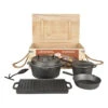 ESSCHERT DESIGN Set à Cuisiner En Fonte 7 Pièces Feu De Camp 2 ESSCHERT DESIGN Set à Cuisiner En Fonte 7 Pièces Feu De Camp -Le Brasero Magique Boutique set a cuisiner en fonte 7 pieces feu de camp