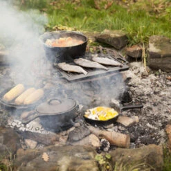 ESSCHERT DESIGN Set à Cuisiner En Fonte 7 Pièces Feu De Camp -Le Brasero Magique Boutique set a cuisiner en fonte 7 pieces feu de camp 2