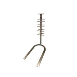 Support Pour Grille Barbecue Cheminée Forge De Rodez -Le Brasero Magique Boutique support fer a cheval pour grilloir de cheminee ferronnerie d art 2